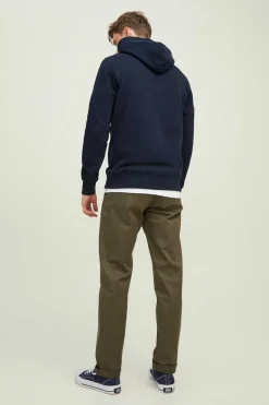 Jack & Jones Sweatshirt Com Capuz Marinho Best