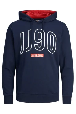 Jack & Jones Sweatshirt Com Capuz Marinho Hot