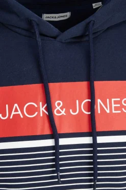 Jack & Jones Sweatshirt Com Capuz Marinho