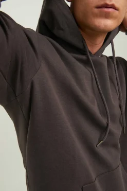 Jack & Jones Sweatshirt Com Capuz Castanho