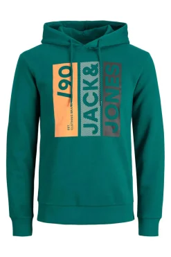 Jack & Jones Sweatshirt Com Capuz Verde Hot
