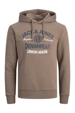 Jack & Jones Sweatshirt Com Capuz Cinza Outlet