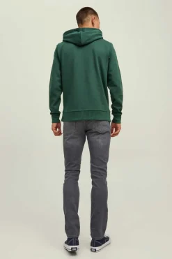 Jack & Jones Sweatshirt Com Capuz Verde Sale