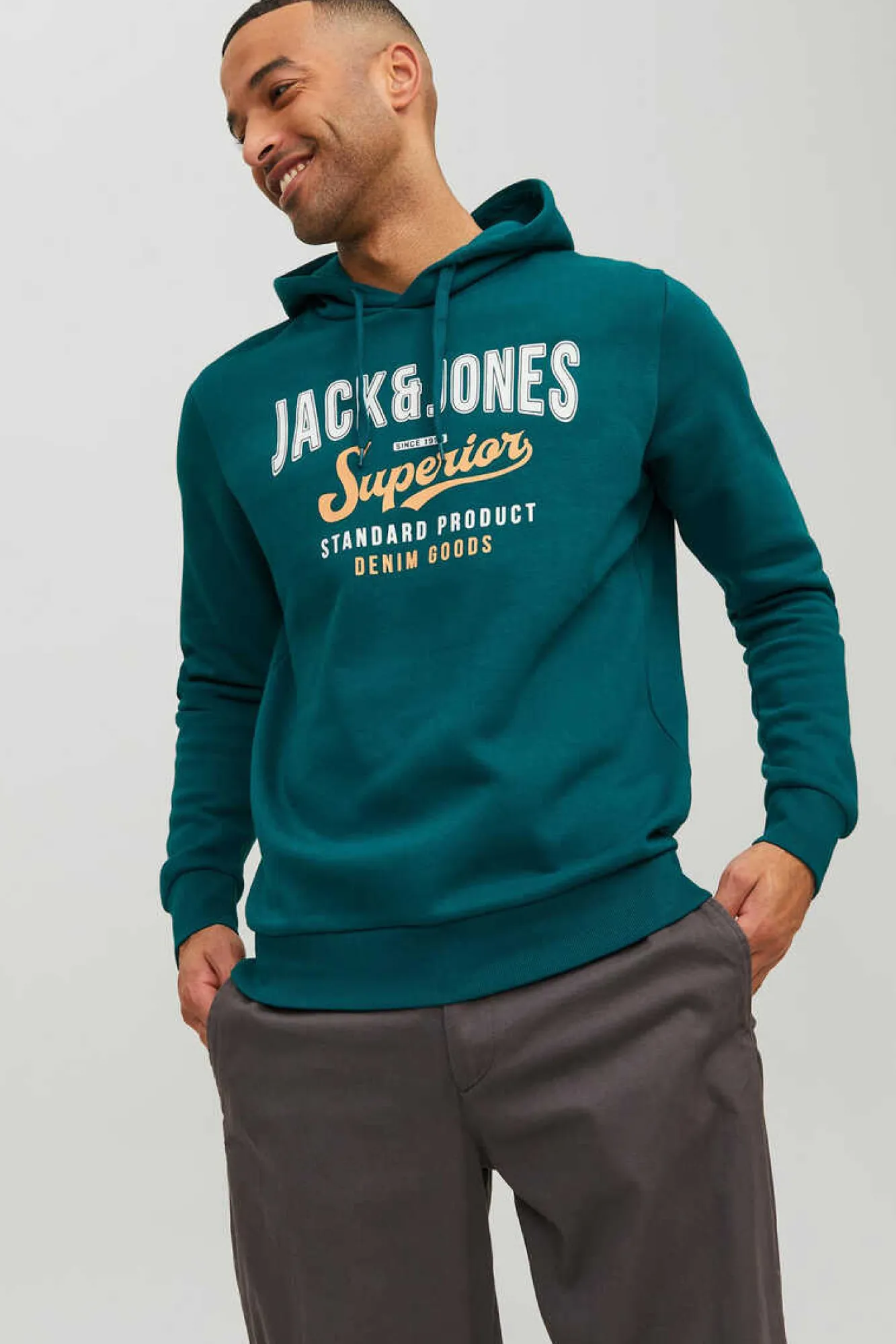 Jack & Jones Sweatshirt Com Capuz Verde Online