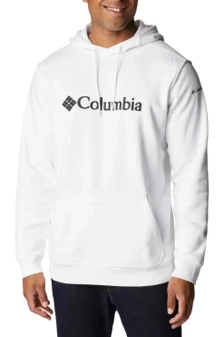 Columbia Sweatshirt Com Capuz Homem Csc Basic Logo™ Ii Branco Outlet