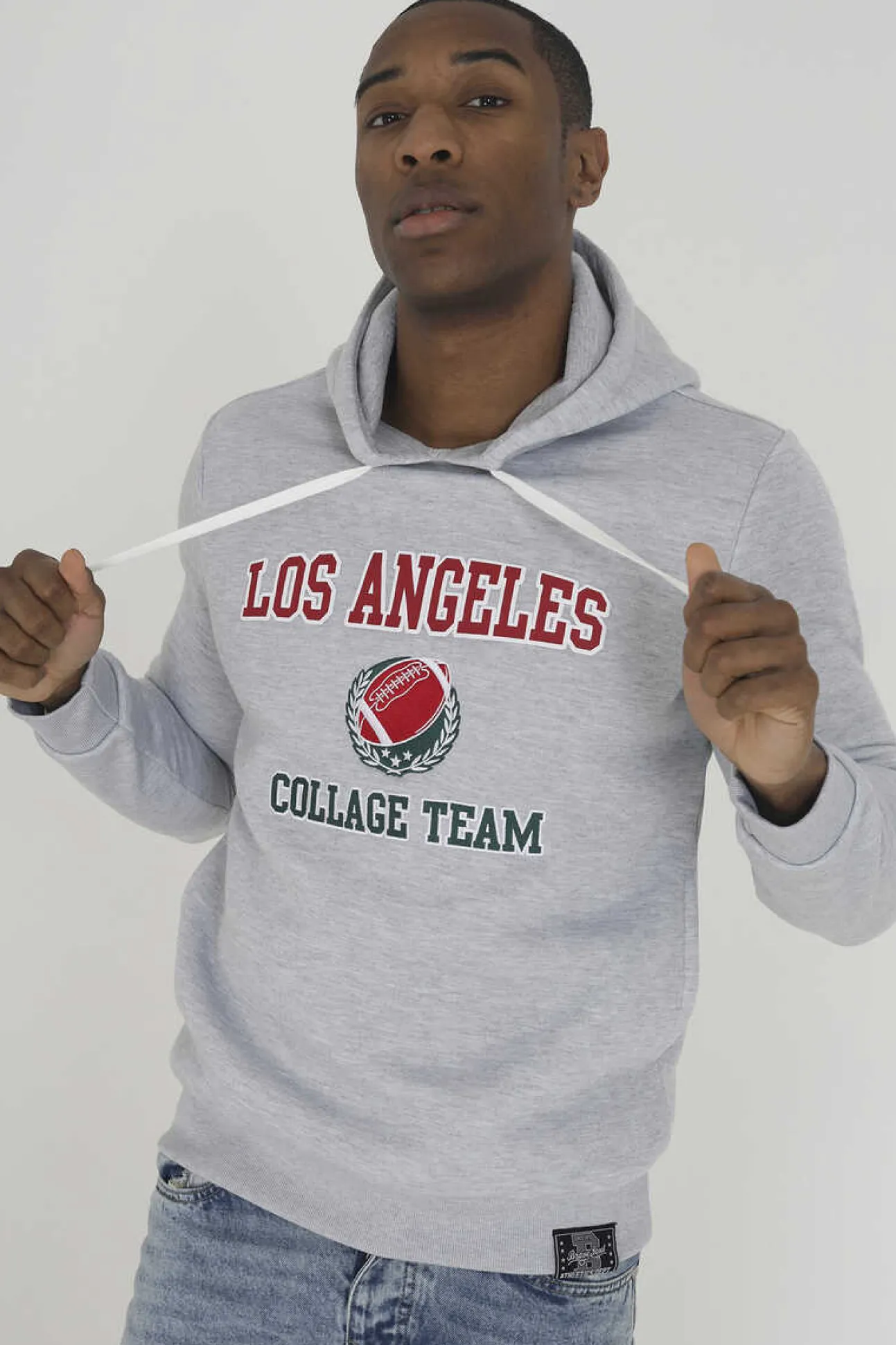 Sweatshirt Com Capuz E Print