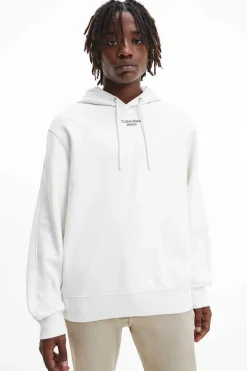 Calvin Klein Sweatshirt Com Capuz Homem Branco Sale