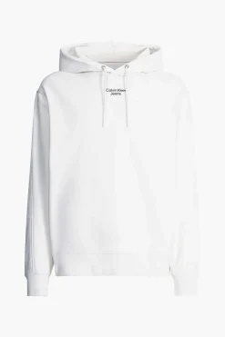 Calvin Klein Sweatshirt Com Capuz Homem Branco Sale