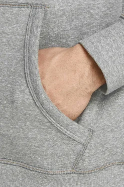 Jack & Jones Sweatshirt Com Capuz Logo Cinzento Outlet