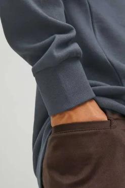 Jack & Jones Sweatshirt Com Capuz Logo Azulado Hot