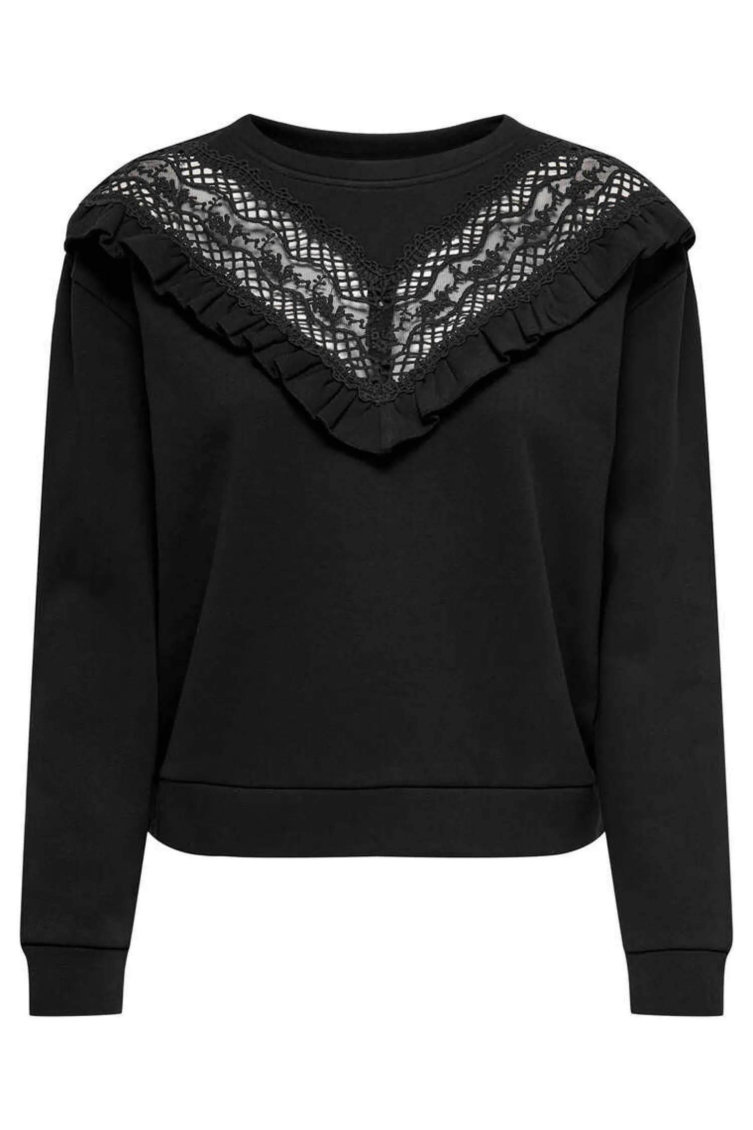 JDY Sweatshirts-Sweatshirt Com Folhos