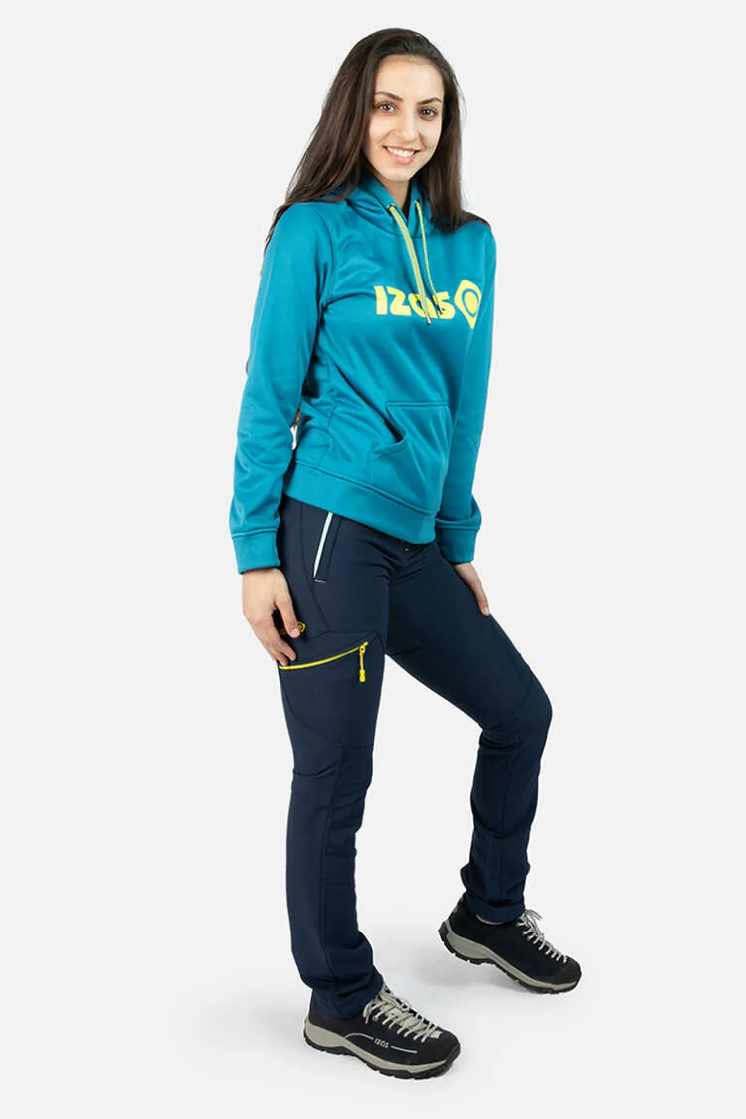 Izas Outdoor-Sweatshirt Com Logotipo