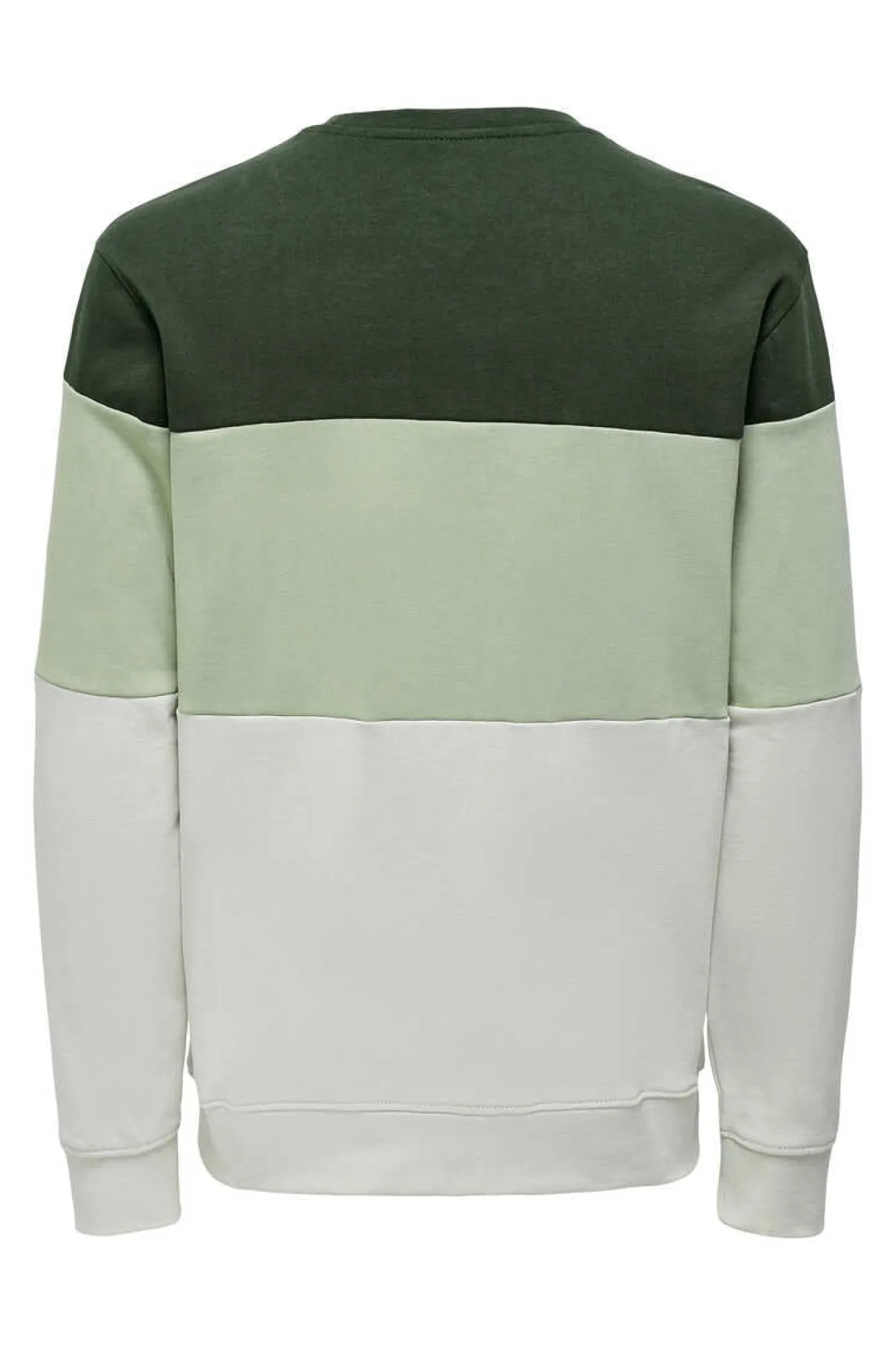 Only & Sons Sweatshirt Cor Block Cinza Outlet