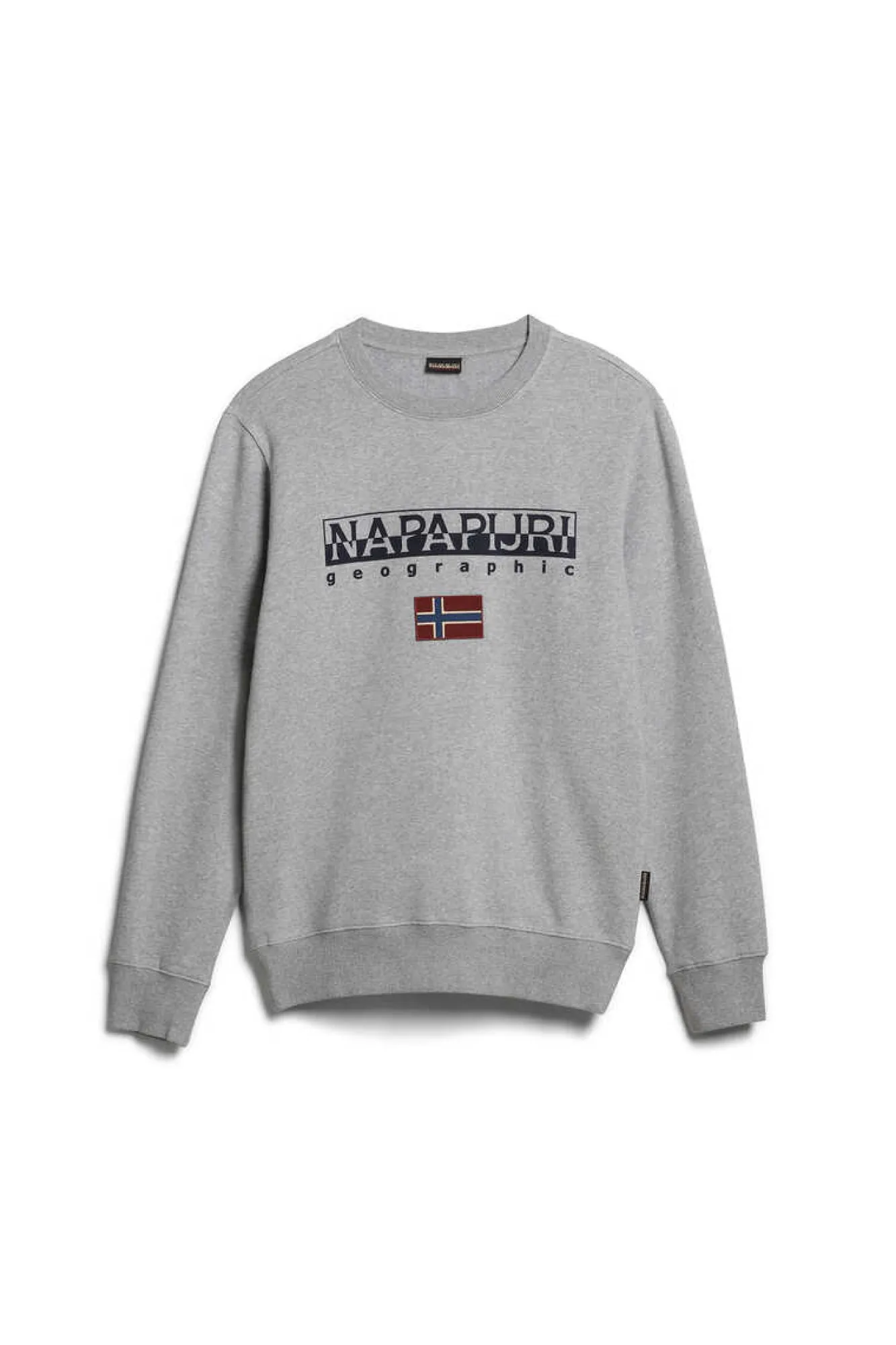 Napapijri Sweatshirt De Decote Redondo Aias Cinzento Clearance