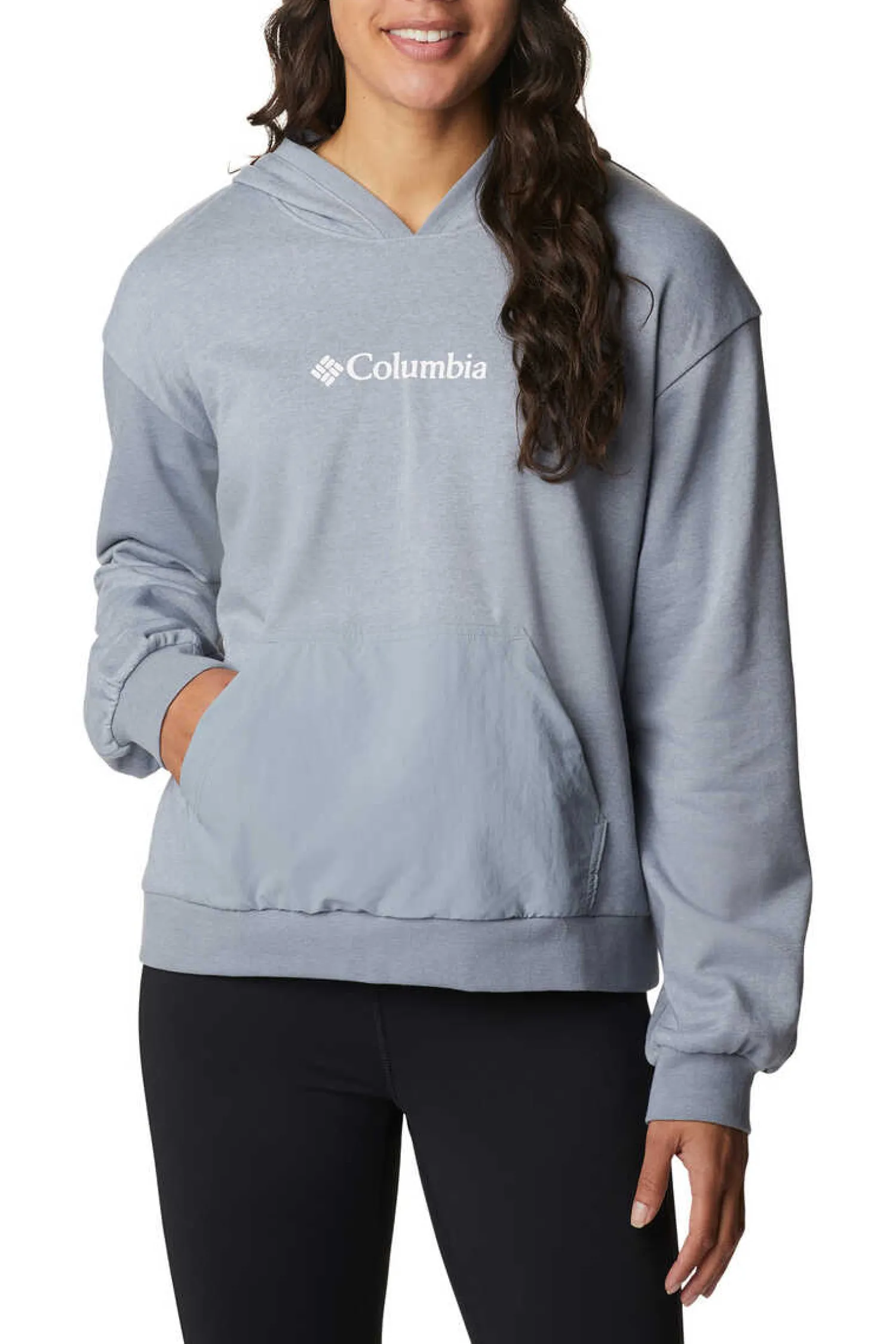 Columbia Outdoor-Sweatshirt De Felpa Francesa Com Capuz Logo™ Iii Para Mulher
