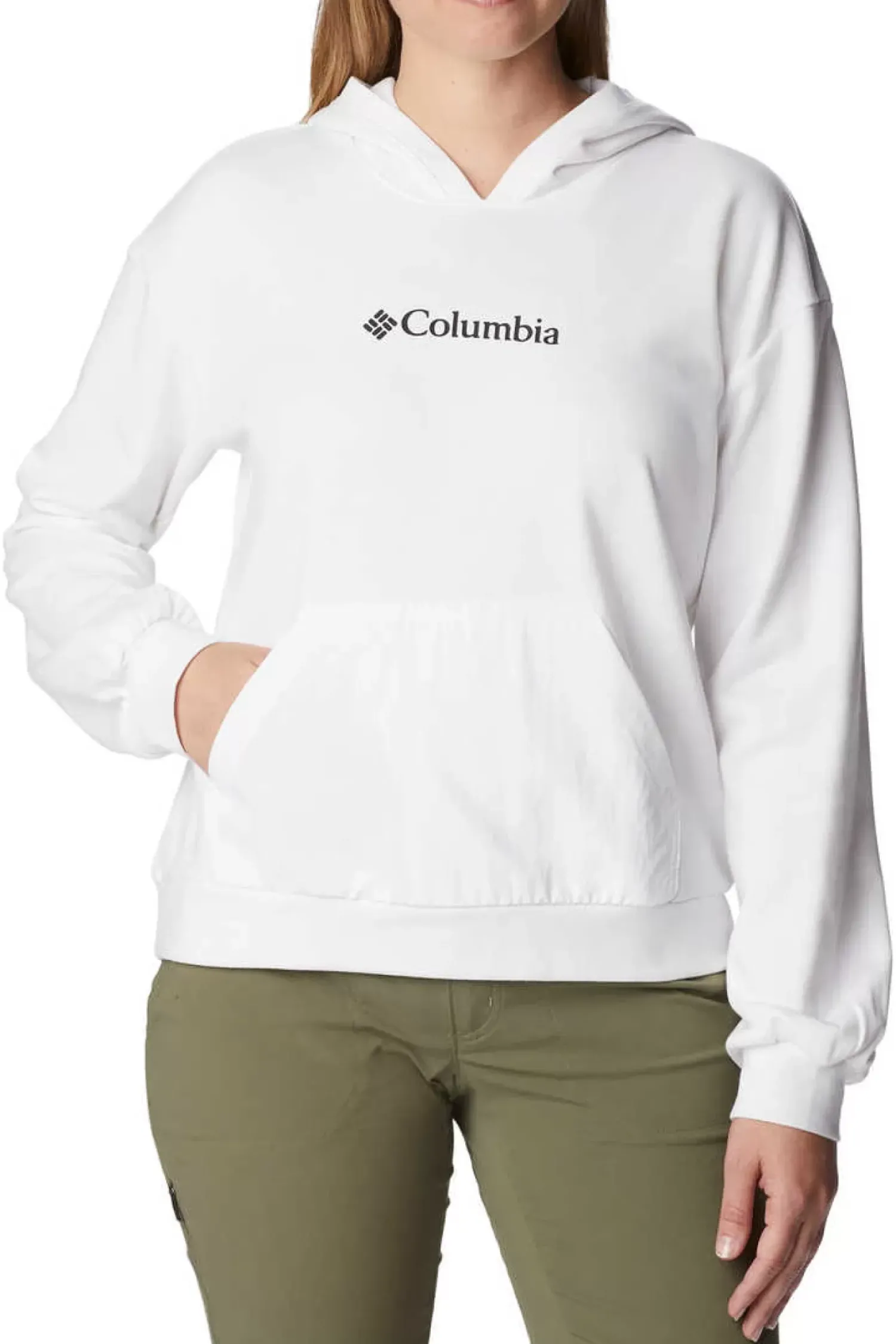 Columbia Outdoor-Sweatshirt De Felpa Francesa Com Capuz Logo™ Iii Para Mulher