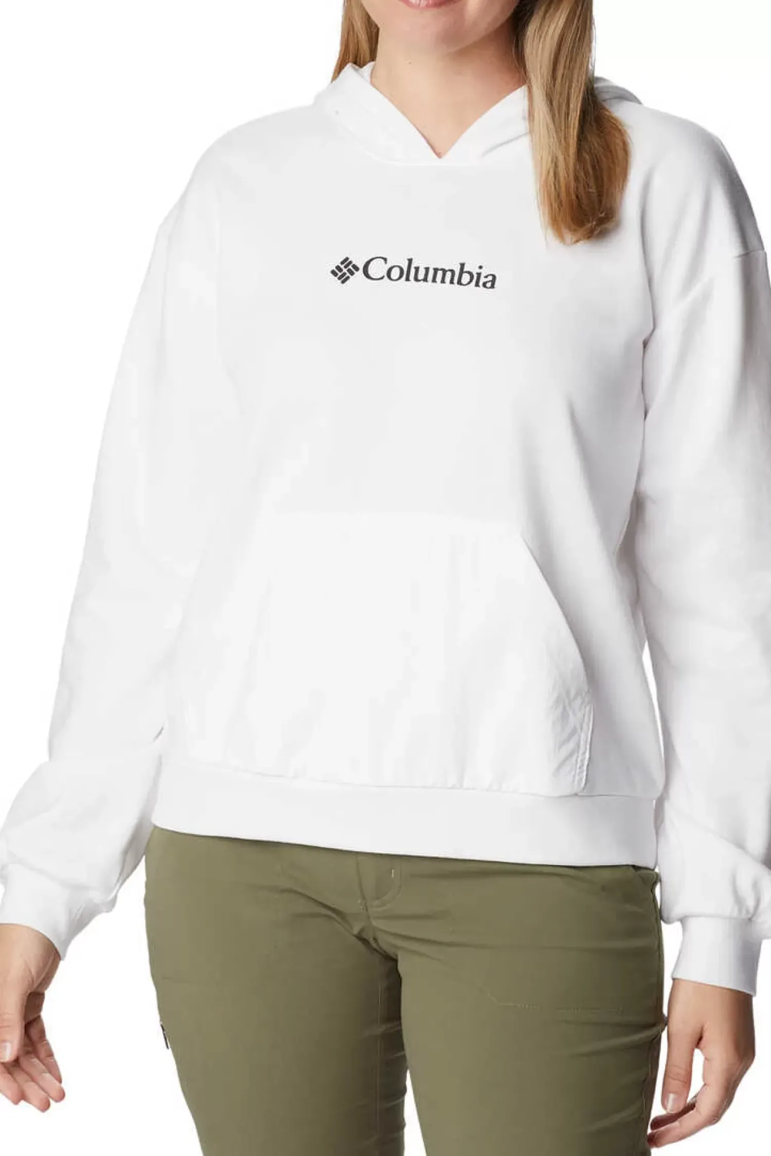 Columbia Outdoor-Sweatshirt De Felpa Francesa Com Capuz Logo™ Iii Para Mulher