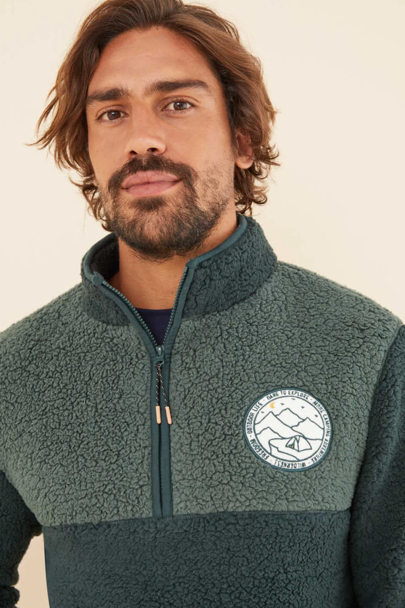 Women'secret Sweatshirt De La Para Homem Verde Hot