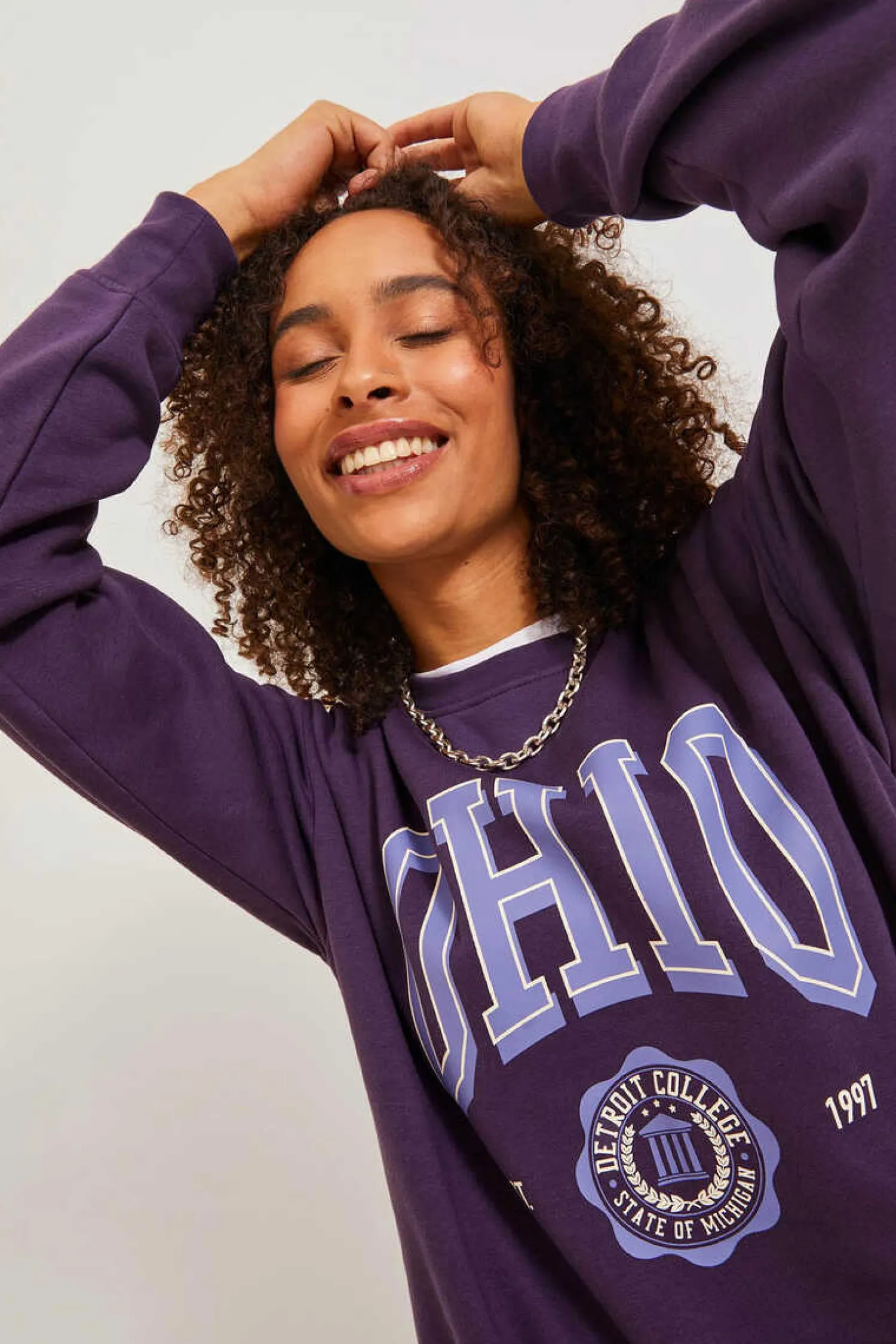Jack & Jones Sweatshirts-Sweatshirt De Mulher Estampado College