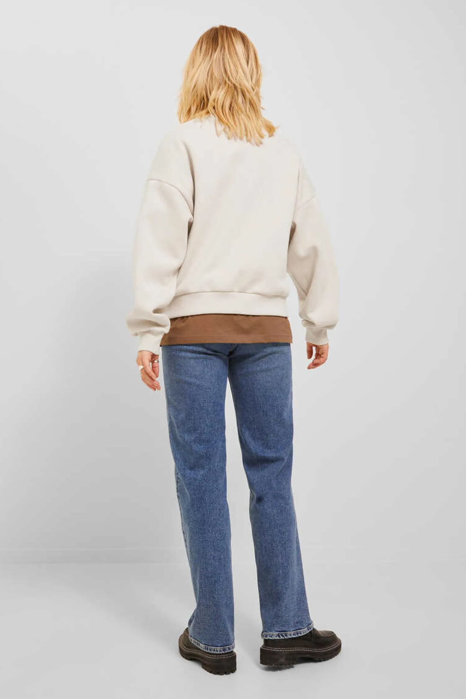 Jack & Jones Sweatshirts-Sweatshirt De Mulher Estampado Logo