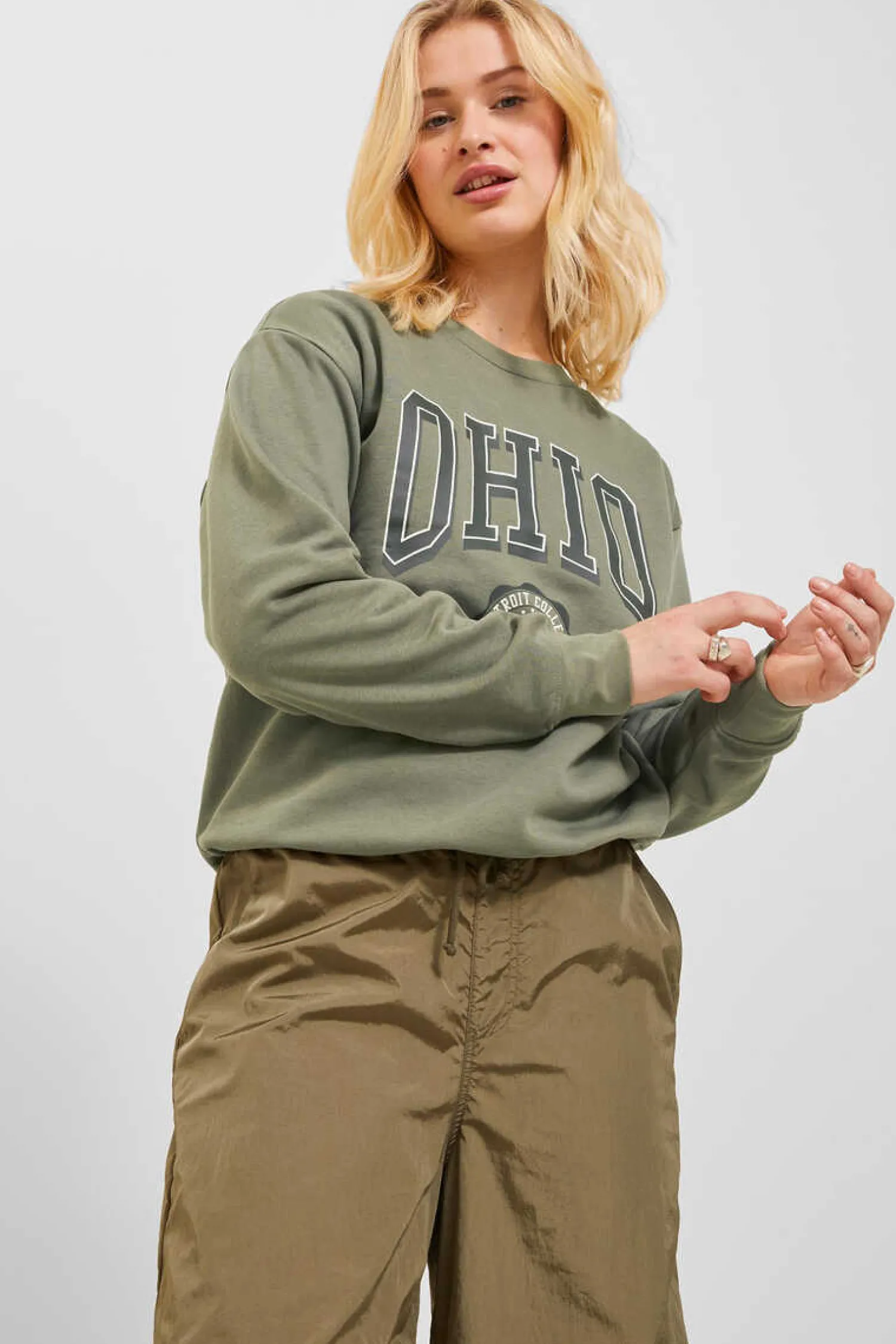 Jack & Jones Sweatshirts-Sweatshirt De Mulher Estampado College