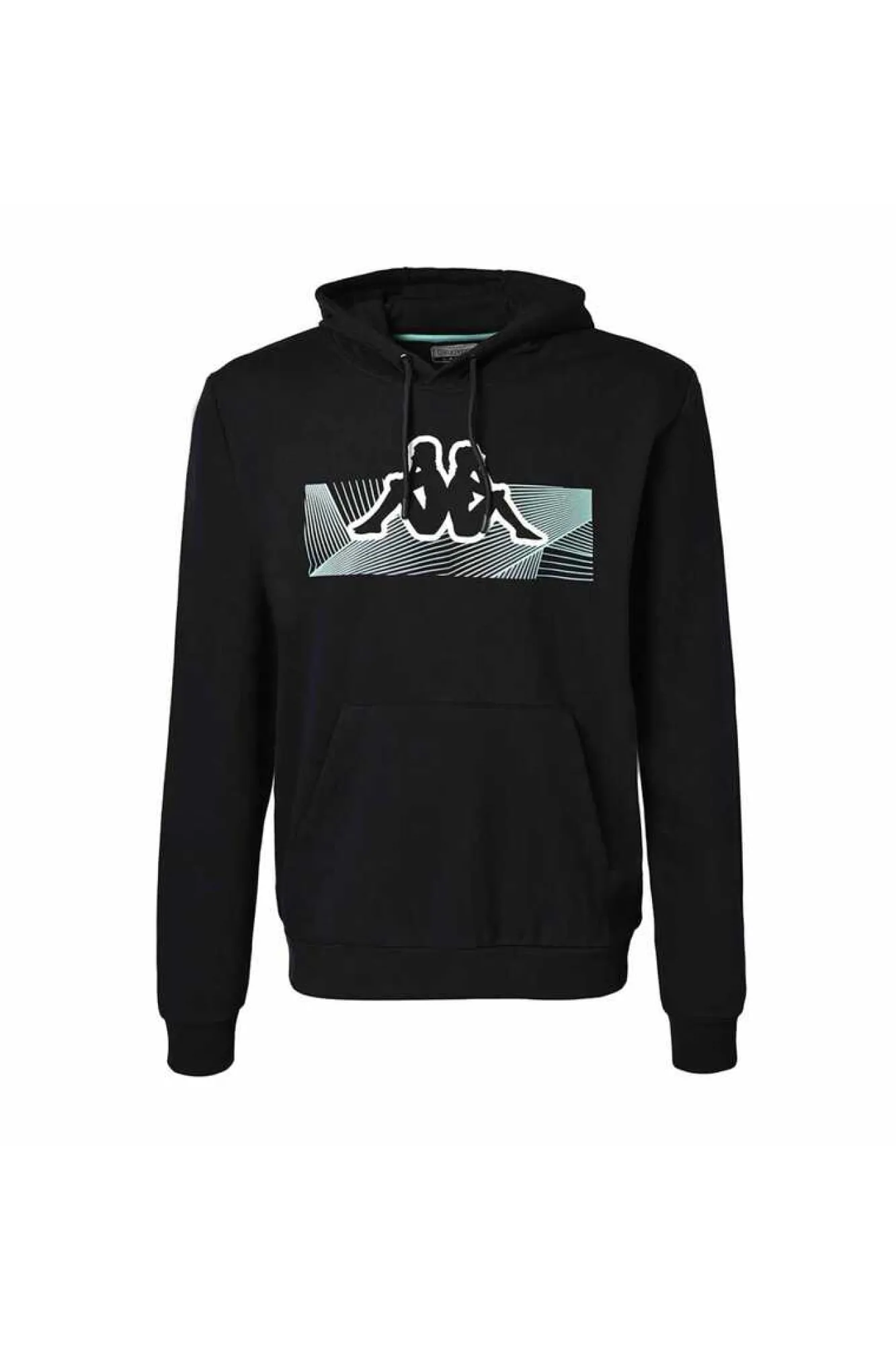 Kappa Sweatshirt Eldyn Preto Online