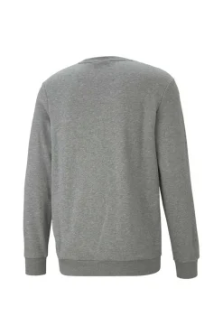 Puma Sweatshirt Ess Big Logo Crew Tr Cinza Online