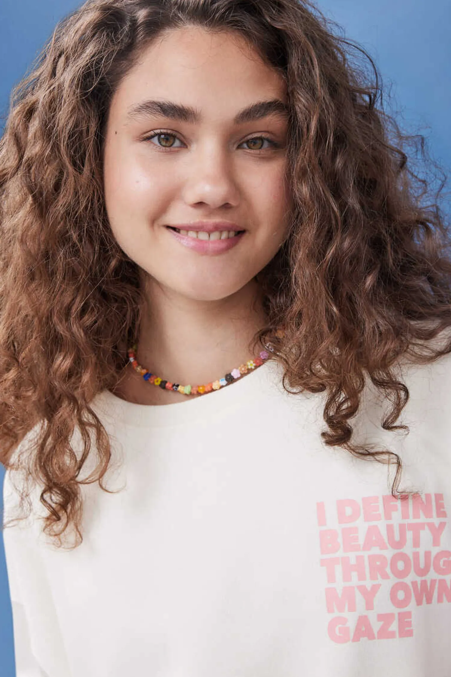 HI&BYE Sweatshirts-Sweatshirt Felpa Branca Logo Manga