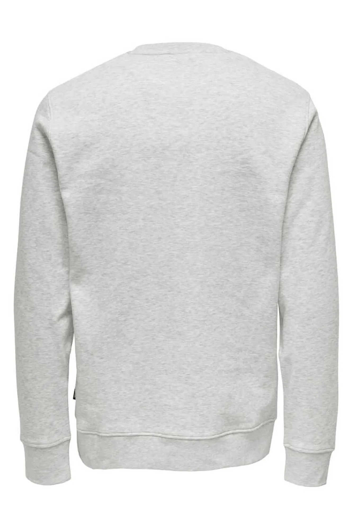 Only & Sons Sweatshirt Foto Estampada Cinza Sale