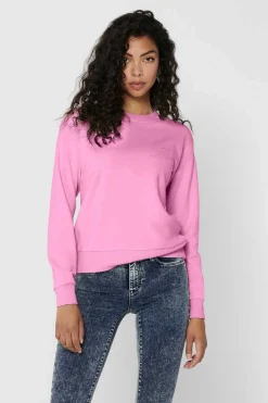 JDY Sweatshirts-Sweatshirt Gola Redonda