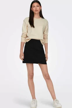 JDY Sweatshirts-Sweatshirt Gola Redonda