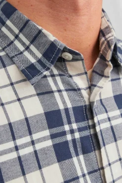 Jack & Jones Sweatshirt Gola Redonda Basica Plus Blue