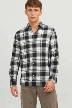 Jack & Jones Sweatshirt Gola Redonda Basica Plus Branco Outlet