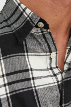 Jack & Jones Sweatshirt Gola Redonda Basica Plus Branco Outlet