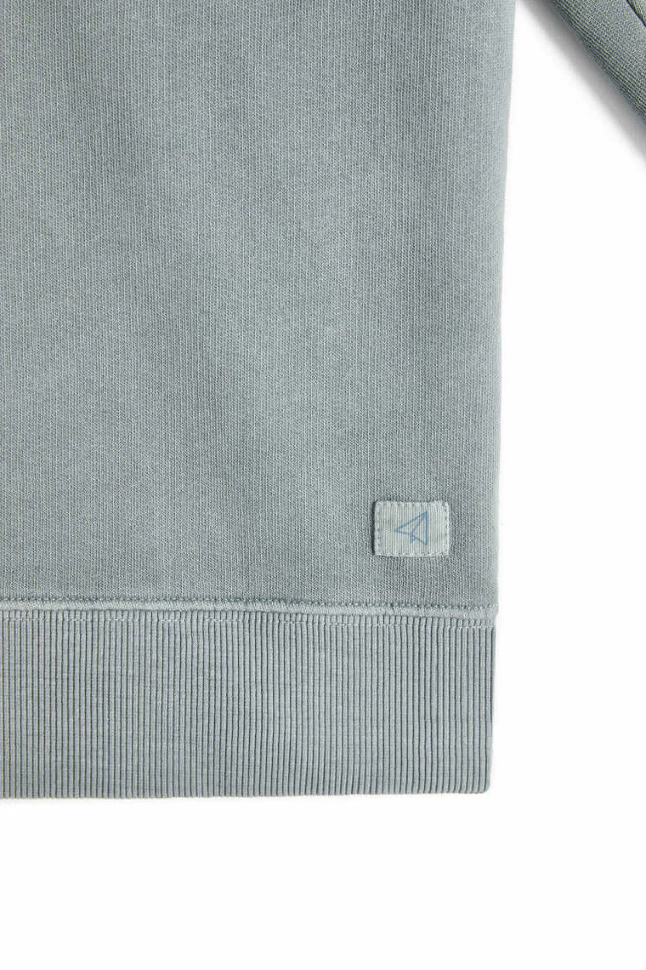 Ooto Sweatshirt Gola Redonda Com Logo Frontal Cinzento Hot