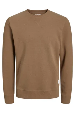 Jack & Jones Sweatshirt Gola Redonda Lisa Cru Discount