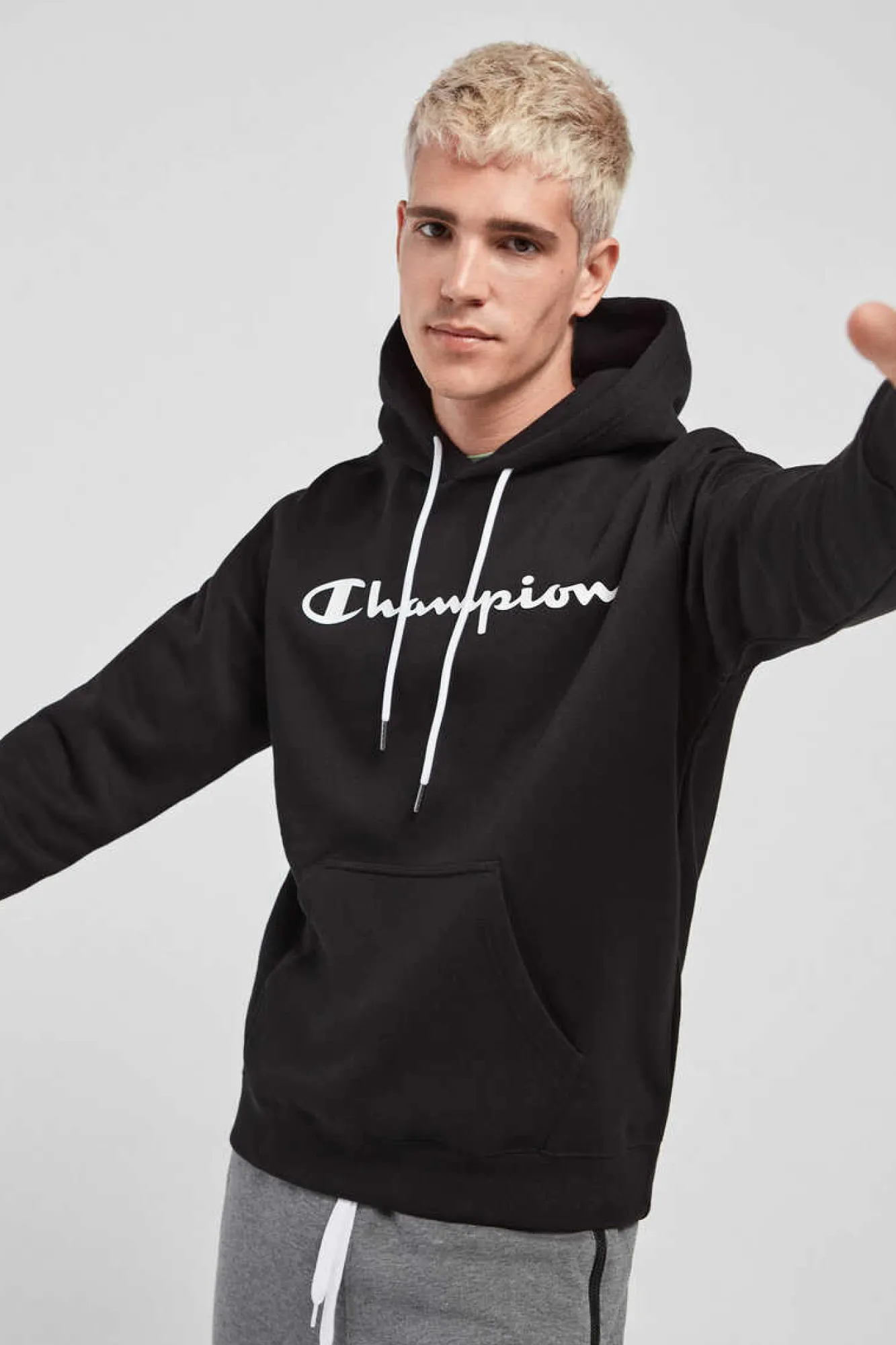 Champion Sweatshirt Homem - Legacy Collection Preto Sale