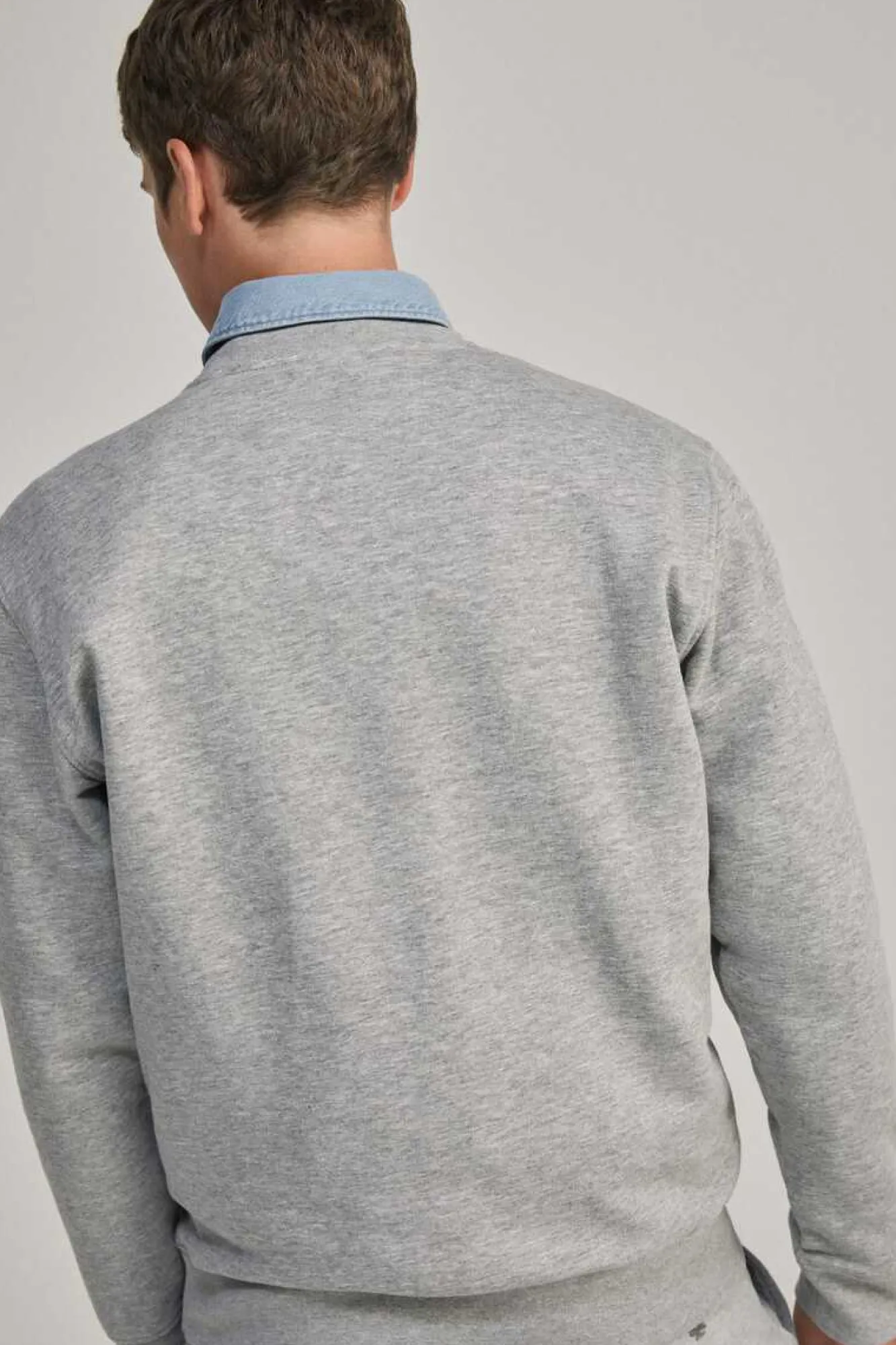 Champion Sweatshirt Homem - Legacy Collection Cinza Discount