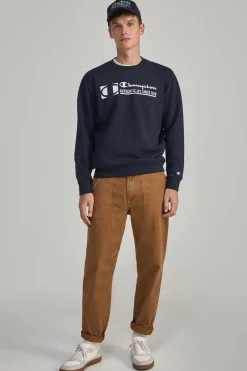 Champion Sweatshirt Homem - Legacy Collection Marinho Online