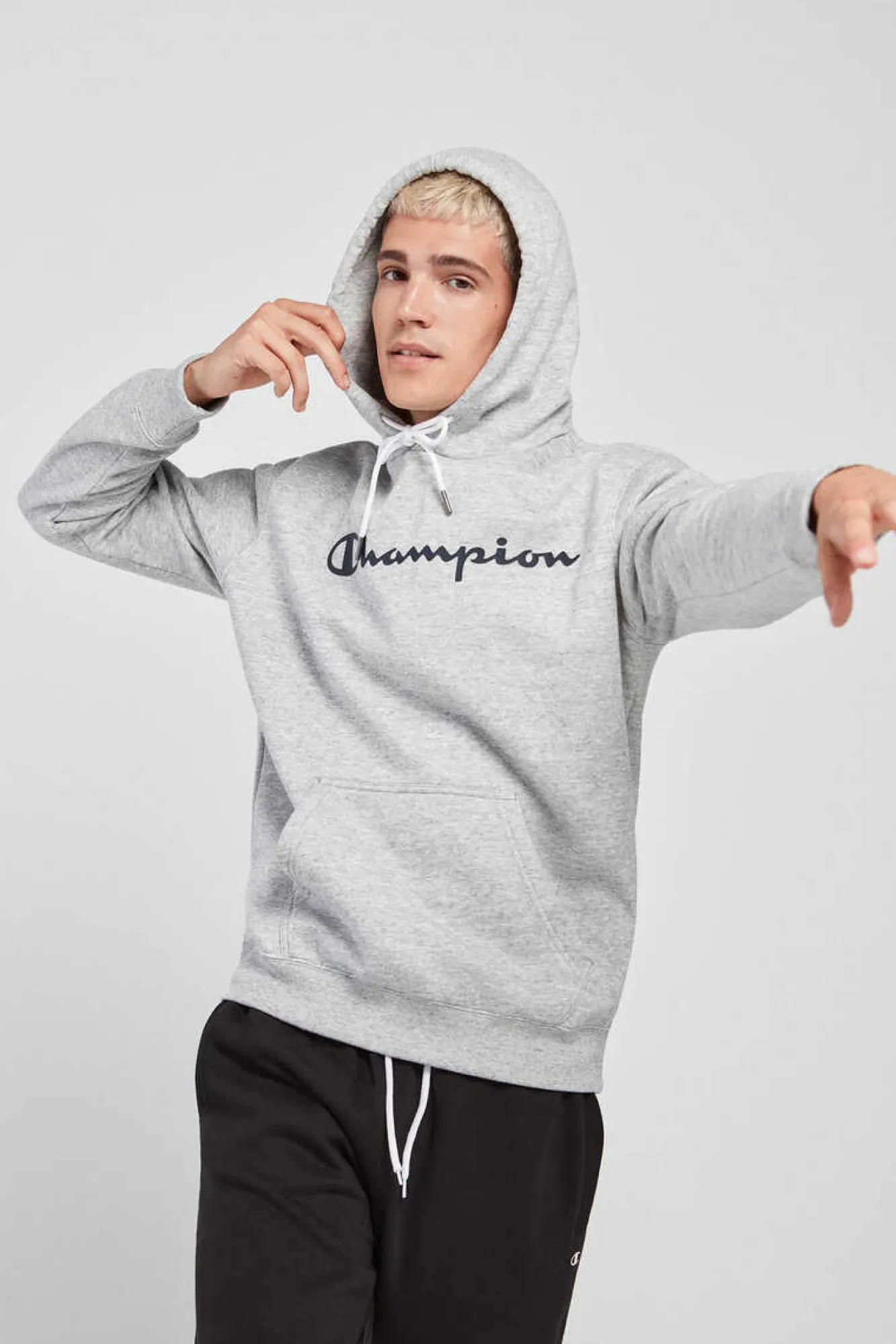 Champion Sweatshirt Homem - Legacy Collection Cinza Sale