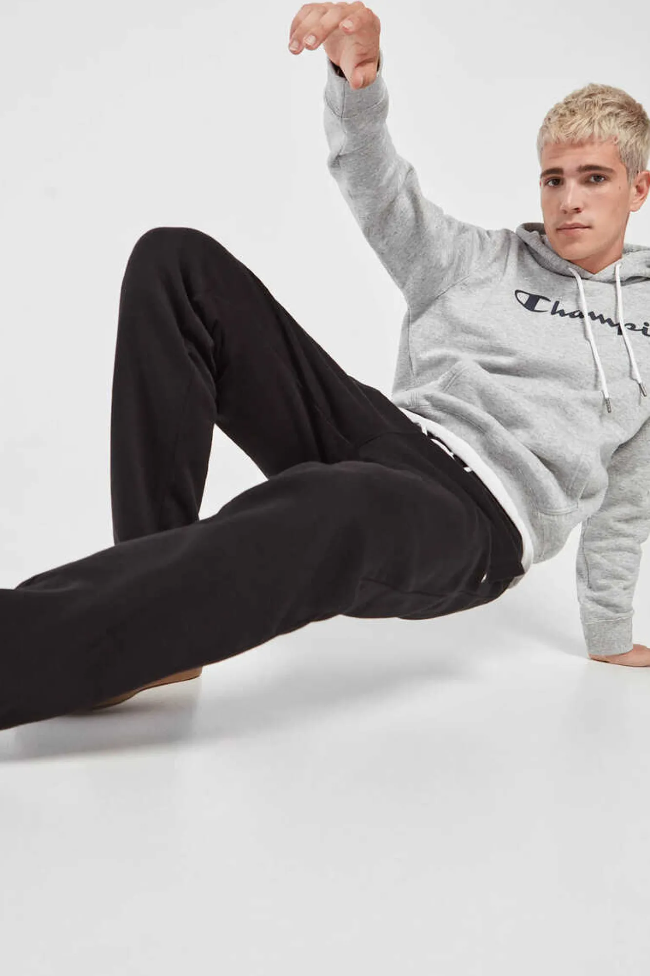 Champion Sweatshirt Homem - Legacy Collection Cinza Sale