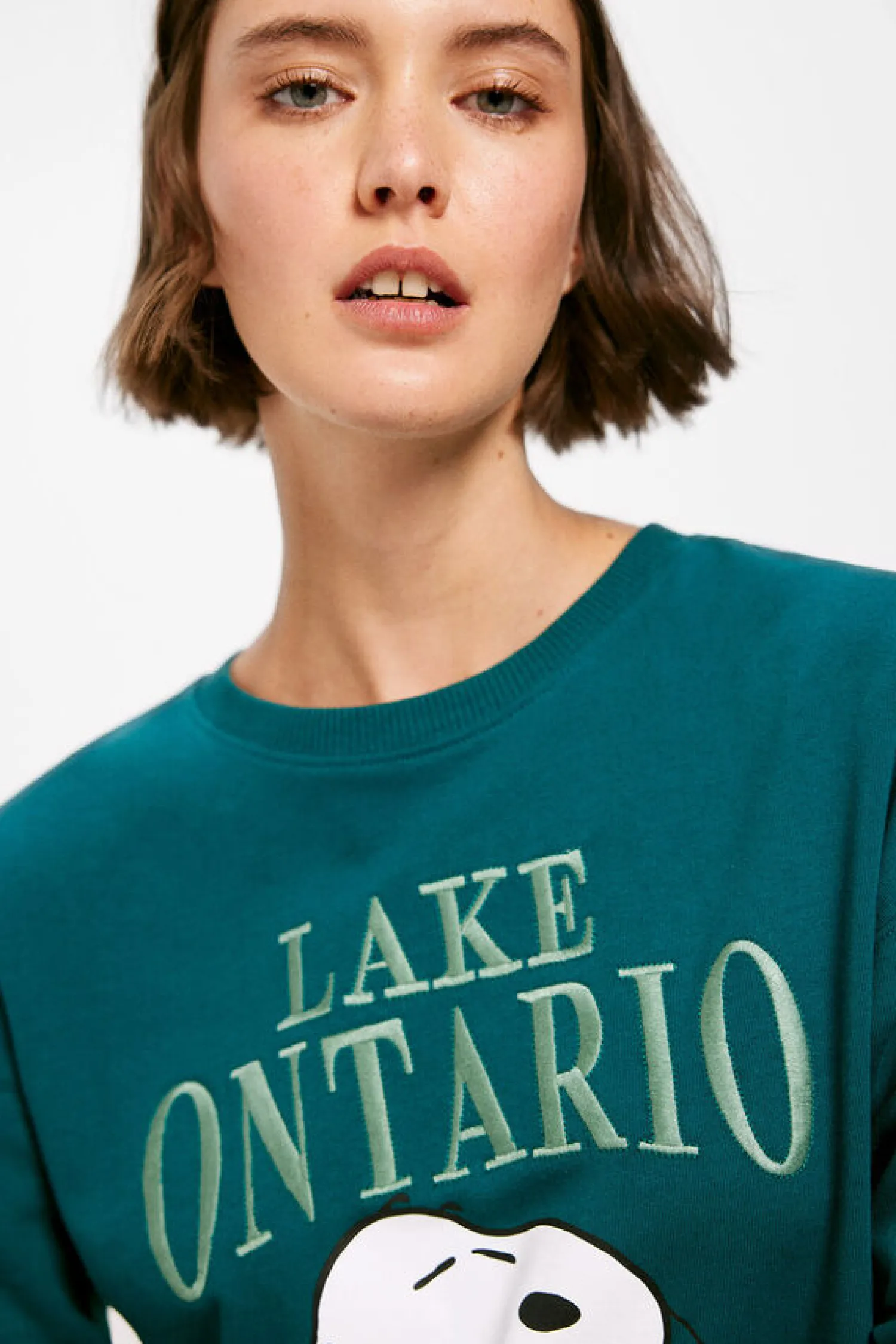 Springfield Sweatshirts-Sweatshirt "Lake Ontario" Snoopy