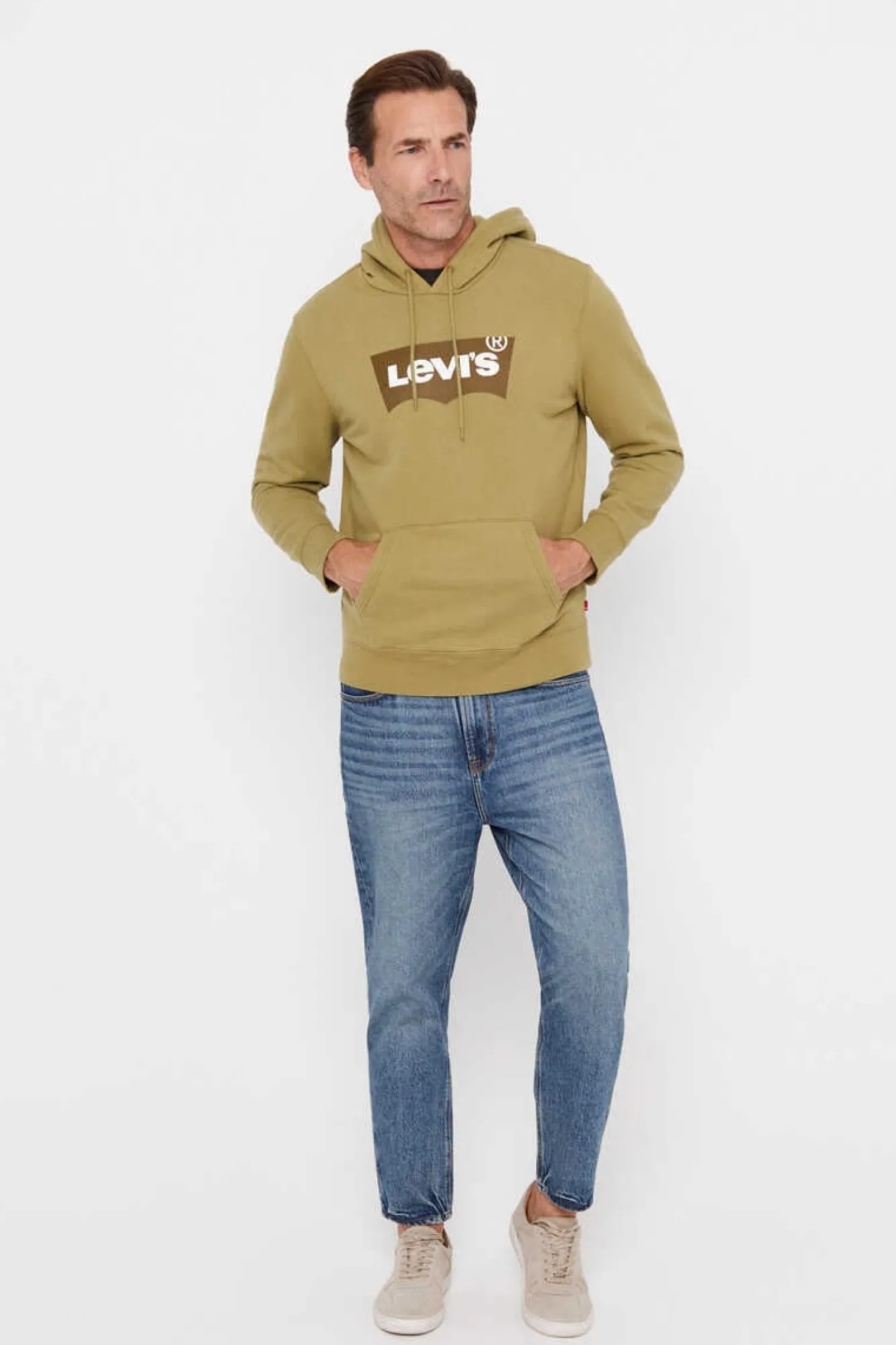 Levi's Sweatshirt ® Verde Sale