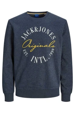 Jack & Jones Sweatshirt Logo Azul Sale