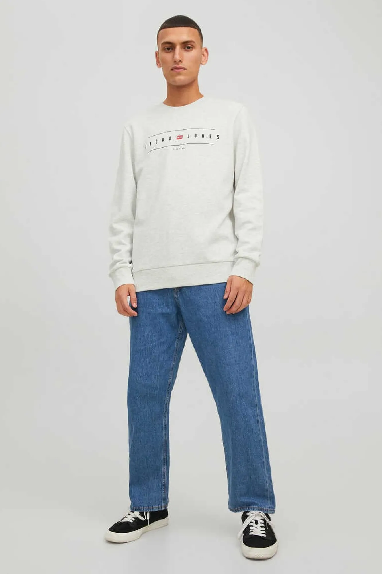 Jack & Jones Sweatshirt Logo Branco Best