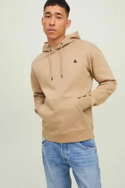 Jack & Jones Sweatshirt Logo Beige Outlet