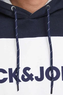Jack & Jones Sweatshirt Logo Cor Block Marinho Sale