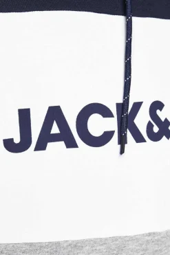 Jack & Jones Sweatshirt Logo Cor Block Marinho Sale