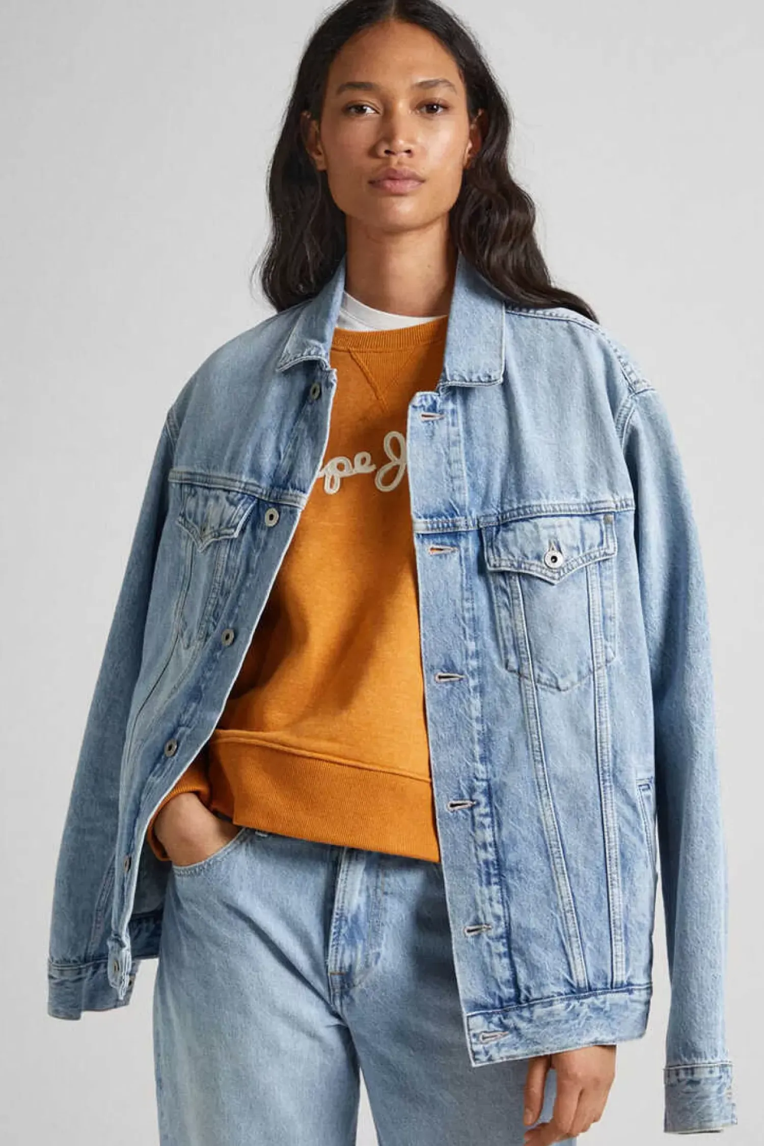 Pepe Jeans Sweatshirts-Sweatshirt Logo Estampado