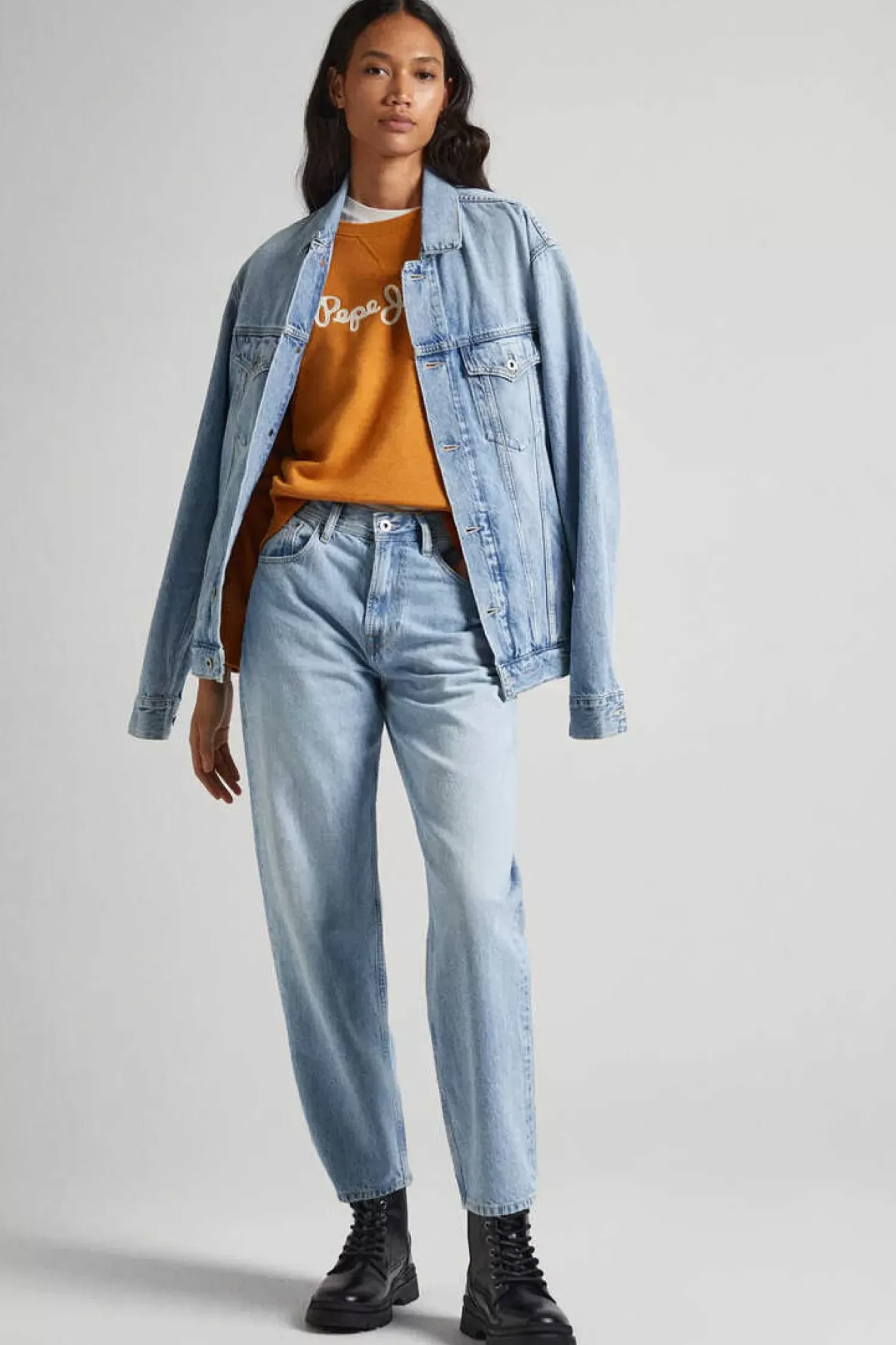 Pepe Jeans Sweatshirts-Sweatshirt Logo Estampado